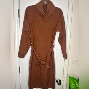 Fashion Nova Out Of Town Midi Sweater Dress